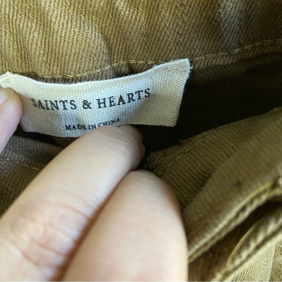 Saints & Hearts High Rise Flare Star Jeans - Picture 7 of 8